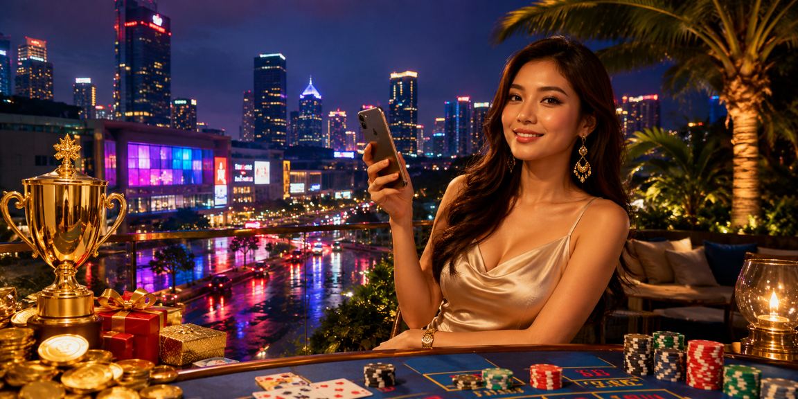 Meja baccarat gaya Malaysia di Petaling Jaya dengan suasana kasino langsung rm33